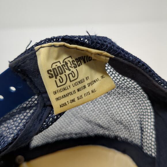 Indianapolis 500 Snapback Trucker Hat Multi One Size Sport Service Vintage USA - Picture 9 of 10